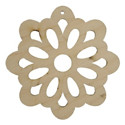 Hangers - hout - kerstboom - kerst - per stuk