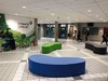 BANK - NIERVORMIGE POEF