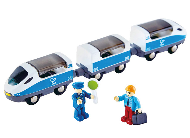 Speelgoed - trein - Hape Intercity Train - intercity - 3-delig - per set