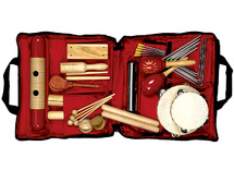 Muziek - ritmeset met draagtas - set van 19 assorti