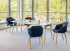 TAFEL - HOUTEN POTEN - 180 X 80 CM