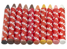 Waspotlood - Scola - huidskleur - set van 10 assorti