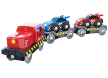Voertuigen - autovervoer - Hape - trein - per stuk