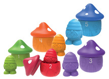 Spel - sorteerspel - Learning Resources Peekaboo Gnome Homes - Kiekeboe kabouter - per spel