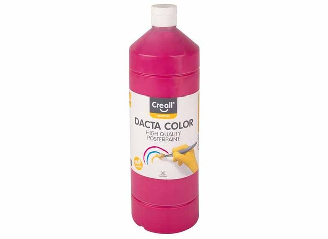 Verf - plakkaatverf - Creall Dacta Color - cyclaam - fles van 1 l