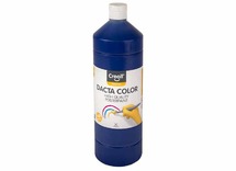 Verf - plakkaatverf - Creall Dacta Color - donkerblauw - fles van 1 l