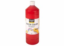 Verf - plakkaatverf - Creall Dacta Color - lichtrood - fles van 1 l