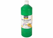 Verf - plakkaatverf - Creall Dacta Color - middengroen - fles van 1 l