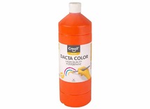 Verf - plakkaatverf - Creall Dacta Color - oranje - fles van 1 l
