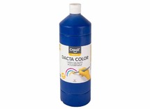 Verf - plakkaatverf - Creall Dacta Color - koningsblauw - fles van 1 l