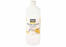 Verf - plakkaatverf - Creall Dacta Color - wit - fles van 1 l