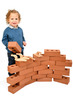 Bouwset - XL blokken - bakstenen - foam - set van 50