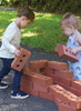 Bouwset - XL blokken - bakstenen - foam - set van 50