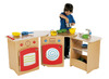 SPEELMEUBEL - KEUKEN EILAND - ROLLEND
