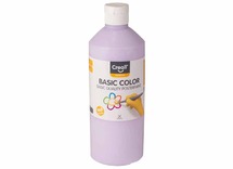 Verf - plakkaatverf - Creall Basic Color - pastelviolet - fles van 500 ml