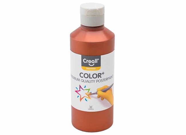 Verf - plakkaatverf - Creall Color+ - 250 ml - koper - per stuk