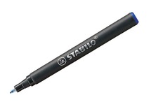 Pen - rollerpen - Stabilo EASYoriginal - 0,5 mm - blauw - navulling - set van 20
