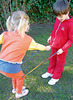 Springtouw - springelastiek - gekleurd - set van 8 assorti