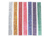 Edelstenen - strass - ronde - zelfklevend  - ø 8 mm - decoratie - set van 1176 assorti