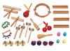 Muziekkist met instrumenten - voordeelpakket - muziek - set van 30 assorti