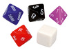 Spelaccessoires - dobbelstenen - set van 162 assorti