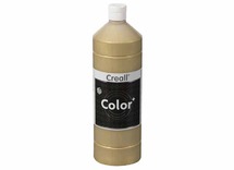 Verf - plakkaatverf - Creall Color Metallic - goud - 1 l - per stuk