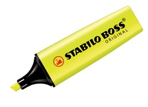 Markeerstiften - fluostiften - Stabilo Boss Original - geel - per stuk