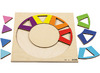 Puzzel - Rolf - regenboog - hout - per stuk
