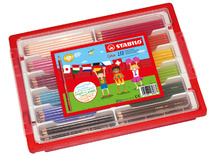 Potloden - kleurpotloden - Stabilo Color - zeshoekig - kist - voordeelpakket - set van 288 assorti