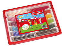 Potloden - kleurpotloden - Stabilo Color - zeshoekig - kist - voordeelpakket - set van 288 assorti