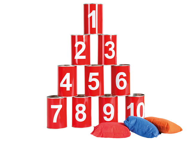 Spel - werpspel - BS Toys Tin Throwing - blikgooien - metaal - per spel