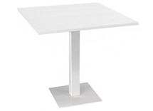 TAFEL - CENTRALE VOET - VIERKANT - 100 X 100 CM