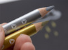 Potloden - kleurpotloden - Edu³ JUMBO - driehoekig - dik - zilver - goud - koker - set van 36 assorti