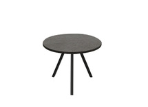 Tafel - Bijzettafel - Tripod - 40 cm - zwart - per stuk