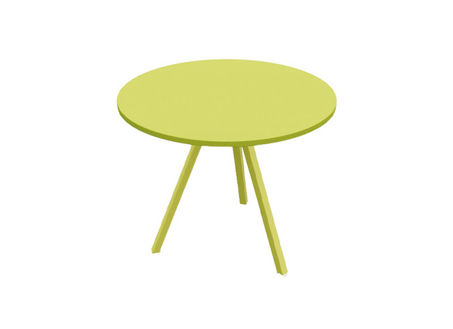 Tafel - Bijzettafel - Tripod - 45 cm - groen - per stuk