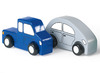 Voertuigen - auto's - hout - set van 10