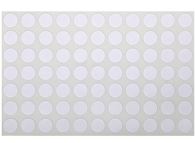 Autocollants - Apli - ronds - 8 mm - blanc - set de 539