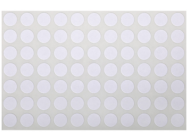 Stickers - Apli - rond - 0,8 cm - wit - set van 539