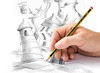 Potloden - grafietpotloden - Staedtler Noris - zeshoekig - doos - HB - voordeelpakket - set van 100