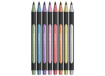 Stiften - kleurstift - metallic - set van 8