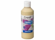 Verf - glitterverf - Creall Glitter - goud - fles van 250 ml