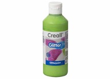 Verf - glitterverf - Creall Glitter - groen - fles van 250 ml