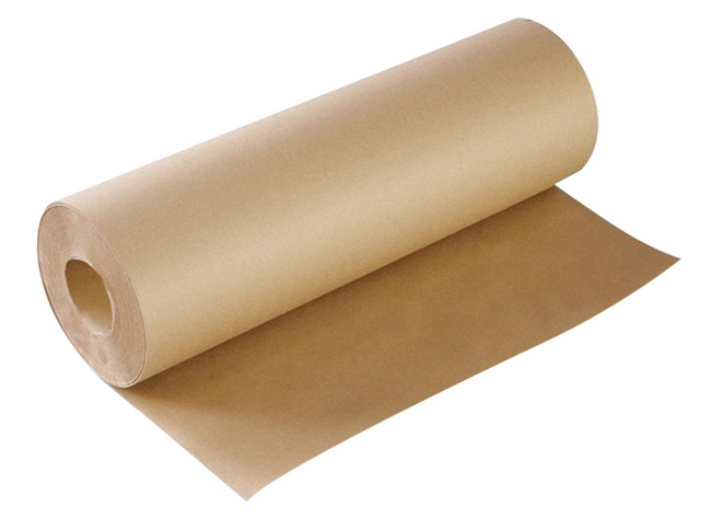 Inpakpapier - knutselpapier - kraftpapier - bruin - 1,2 m - 90 g - per rol van 220 m