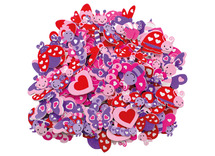 Stickers - foam - kriebelbeestjes - set van 120