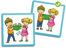Sociaal-emotioneel - Akros - praatkaarten - goed gedrag op school - per spel