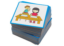 Spel - associatiespel - Akros Good Behaviour The School - praatkaarten - goed gedrag op school - per spel