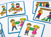 Sociaal-emotioneel - Akros - praatkaarten - goed gedrag op school - per spel