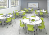 TAFEL - INDIVIDUEEL - MOBIEL - HEXA