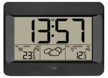 Weerstation - digitale meter - met zender voor binnen en buitentemperatuur - weer - per stuk