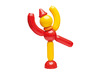 Bouwset - Stick-O - schoolbox - set van 52